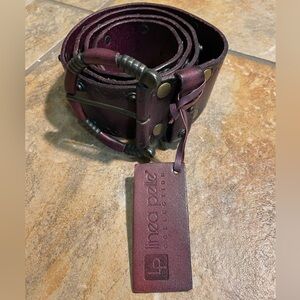 Linea Pelle: Studded Leather Belt